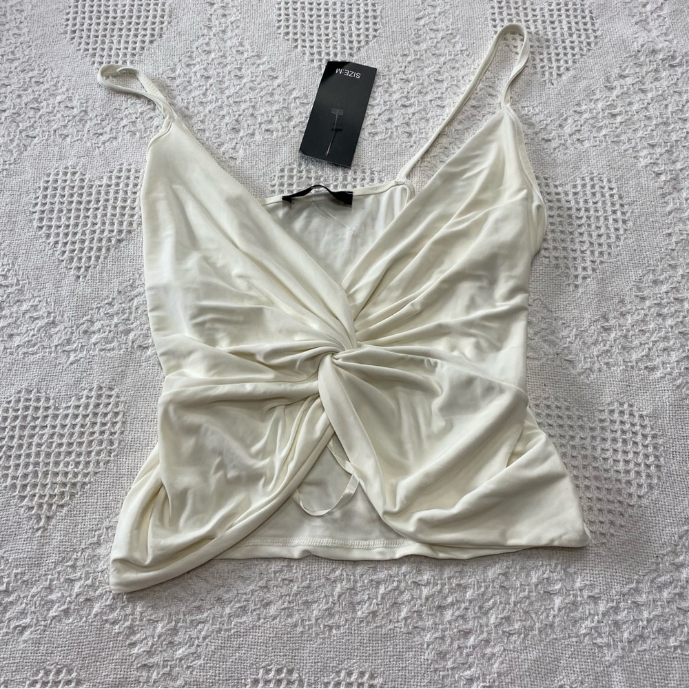 21 Saints Knotted Front Tank (M)